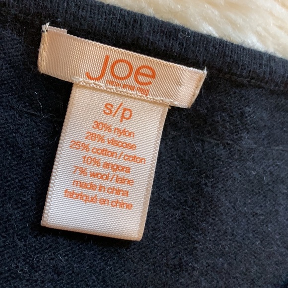 Joe black soft angora wool blended jewelled pullover sweater S - Picture 9 of 10